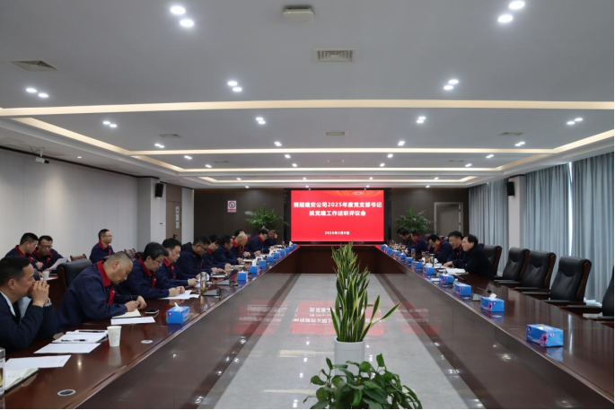 公司召開(kāi)2025年度黨支部書(shū)記抓黨建工作述職評(píng)議會(huì) 公司召開(kāi)2025年度黨支部書(shū)記抓黨建工作述職評(píng)議會(huì)